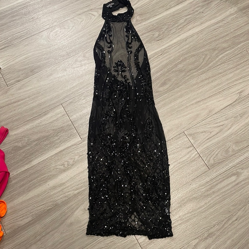 Fashion nova see through dress